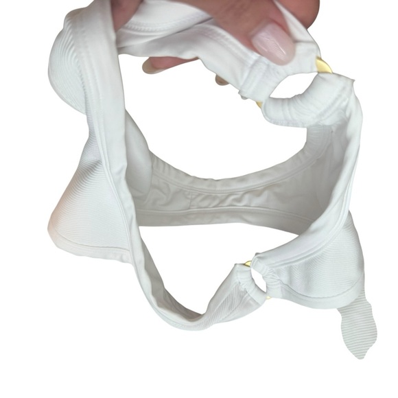 L*Space Ribbed White Maya Bikini Top (Medium) and Anna bottom (Small) - Picture 10 of 11